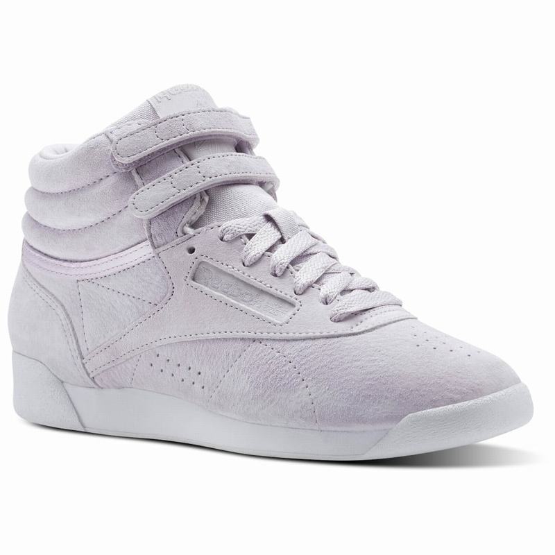 Tenisi Reebok Freestyle Hi Nbk Dama Violet/Albi Romania GH8539FH